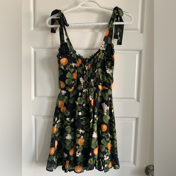 Reformation Christine Dress Clementine 4 - Picture 11 of 14